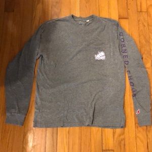 Gray TCU long sleeve shirt